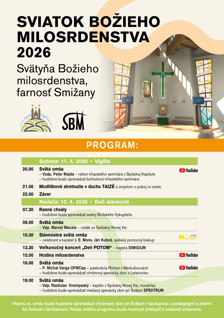 Sviatok Božieho milosrdenstva 2026