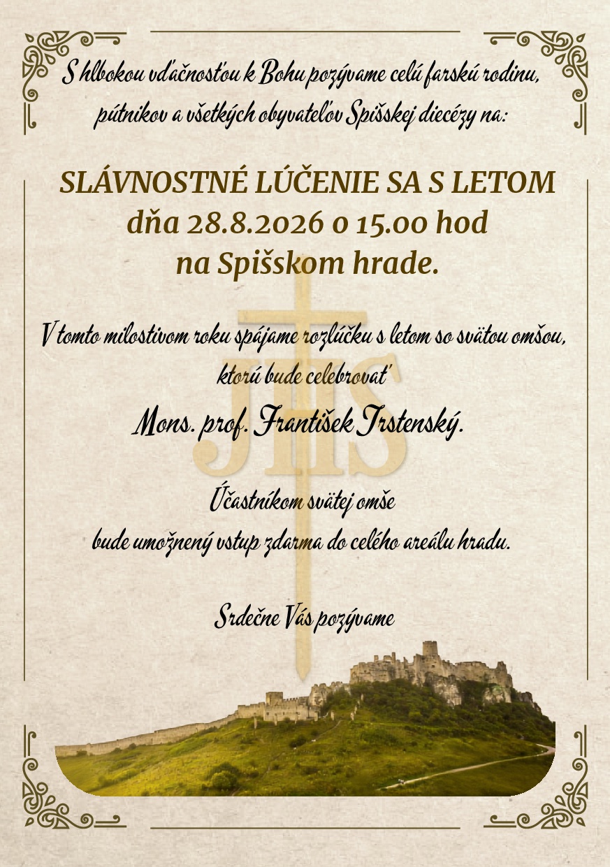 Pozvánka na Spišský hrad