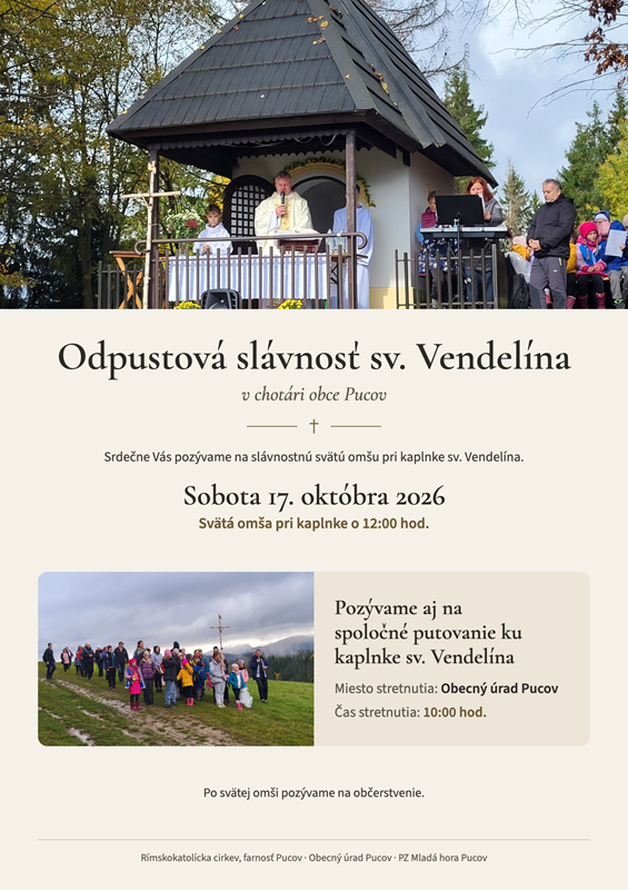 Odpustová slávnosť sv. Vendelína
